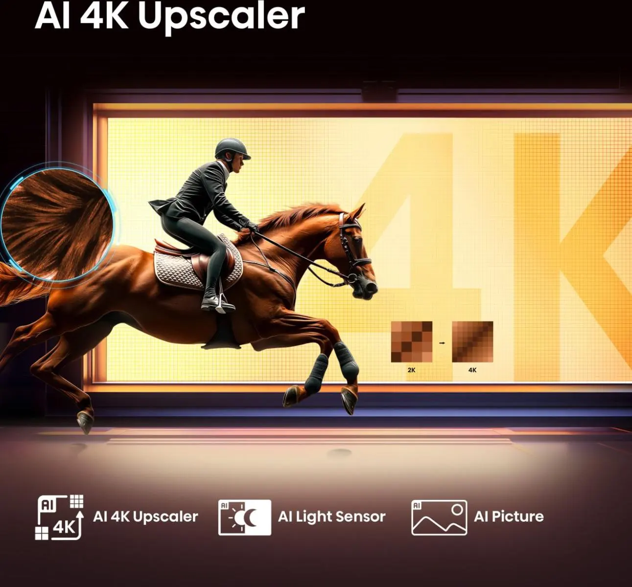 85 '' 85E7Q | Hisense Hi-QLED Smart TV 4K 60 Hz - Slika 2