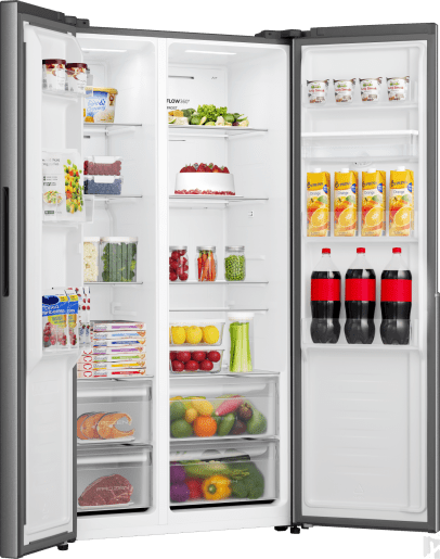 NRS917E41XWD Gorenje G400 Side by Side frižider, 178.6 x 91.1 x 61.5 cm, Siva - Slika 6