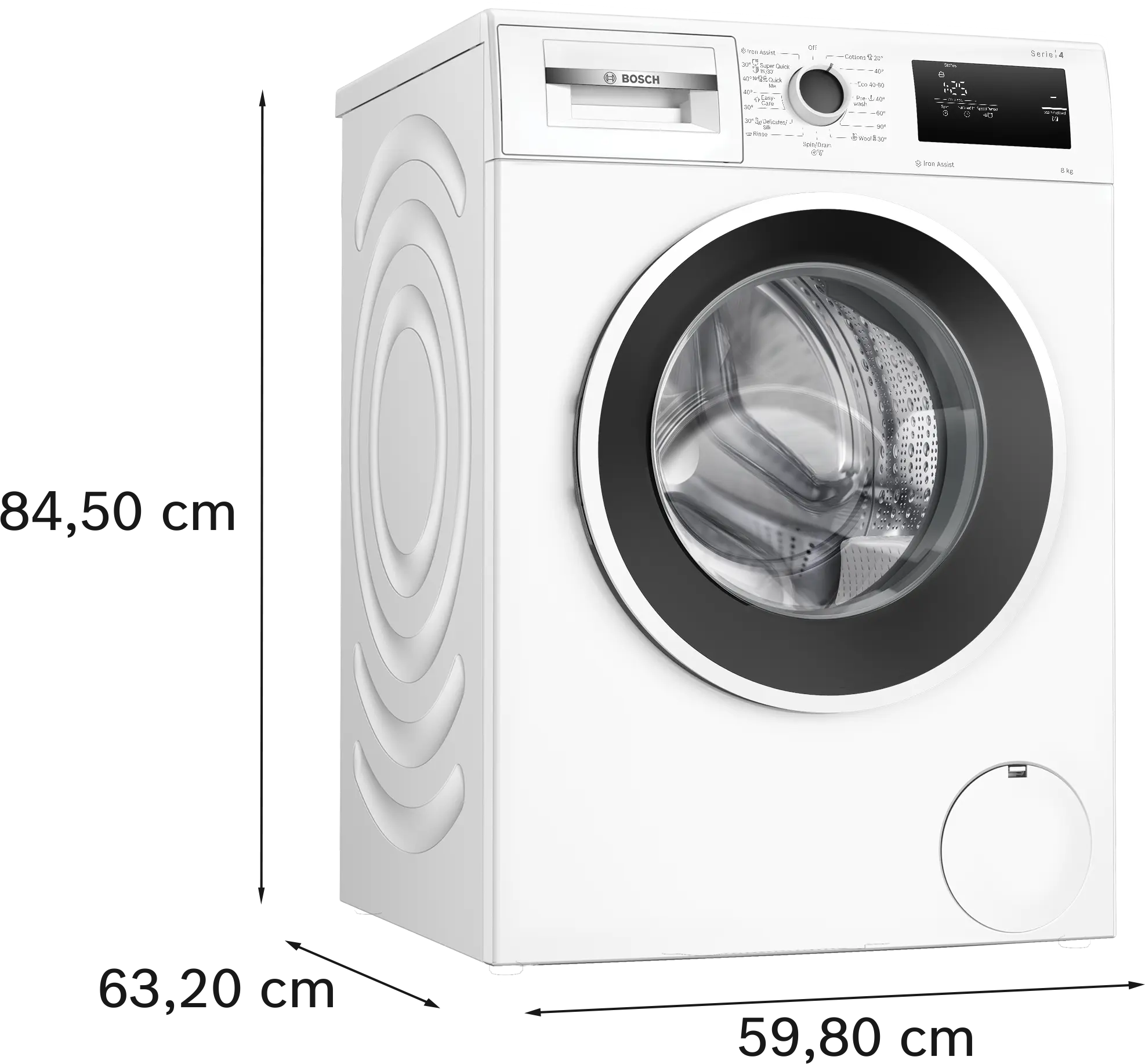 WAN2406NBY Bosch Serie 4 Perilica rublja 8 kg maks. 1200 o/min