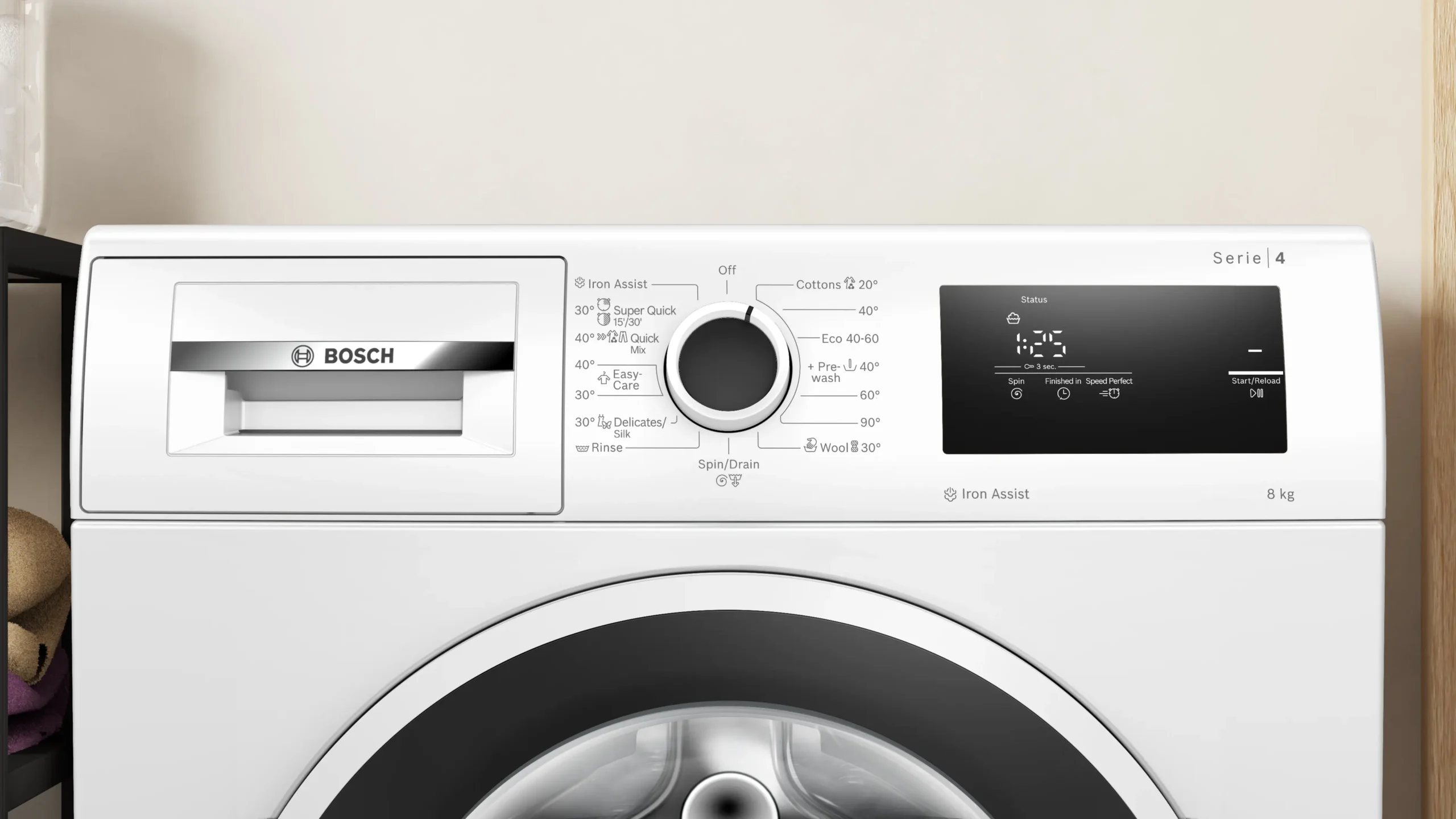 WAN2406NBY Bosch Serie 4 Perilica rublja 8 kg maks. 1200 o/min