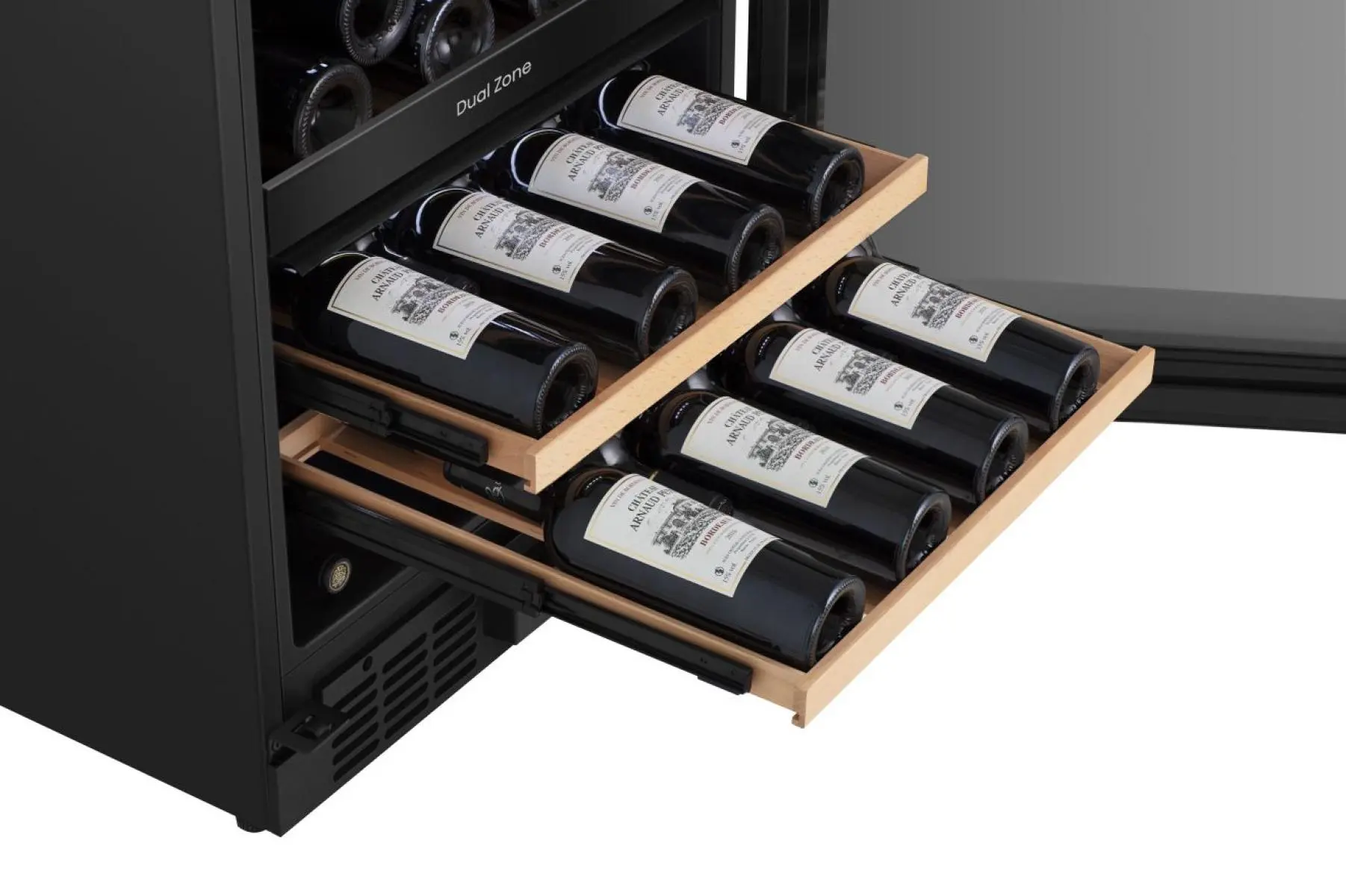 RW3N122GALF Hisense Vinski hladnjak, Samostojeća vitrina za vino, Crna, 128 l
