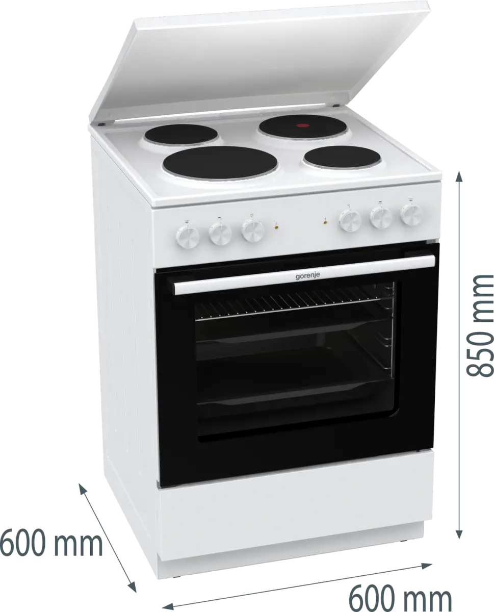GE6A41WB Gorenje G400 Električni štednjak, 60 cm - Slika 5