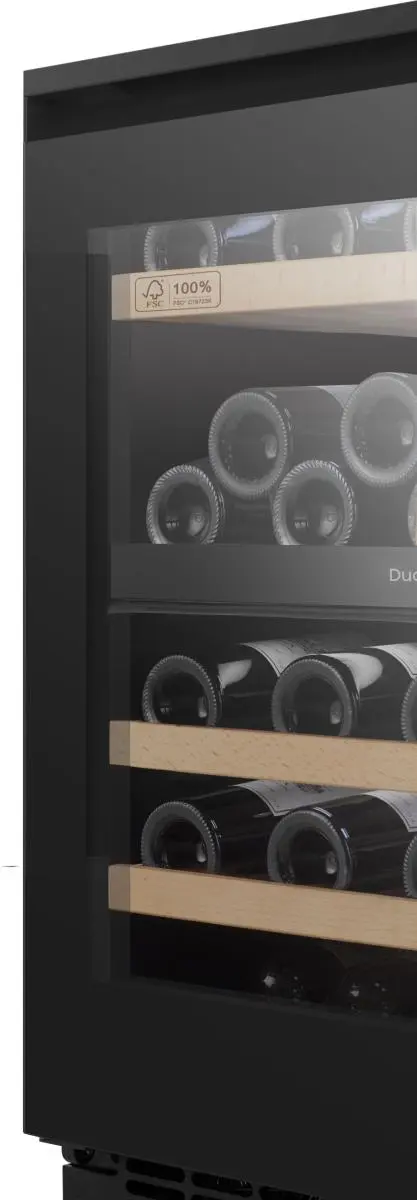 RW3N122GALF Hisense Vinski hladnjak, Samostojeća vitrina za vino, Crna, 128 l