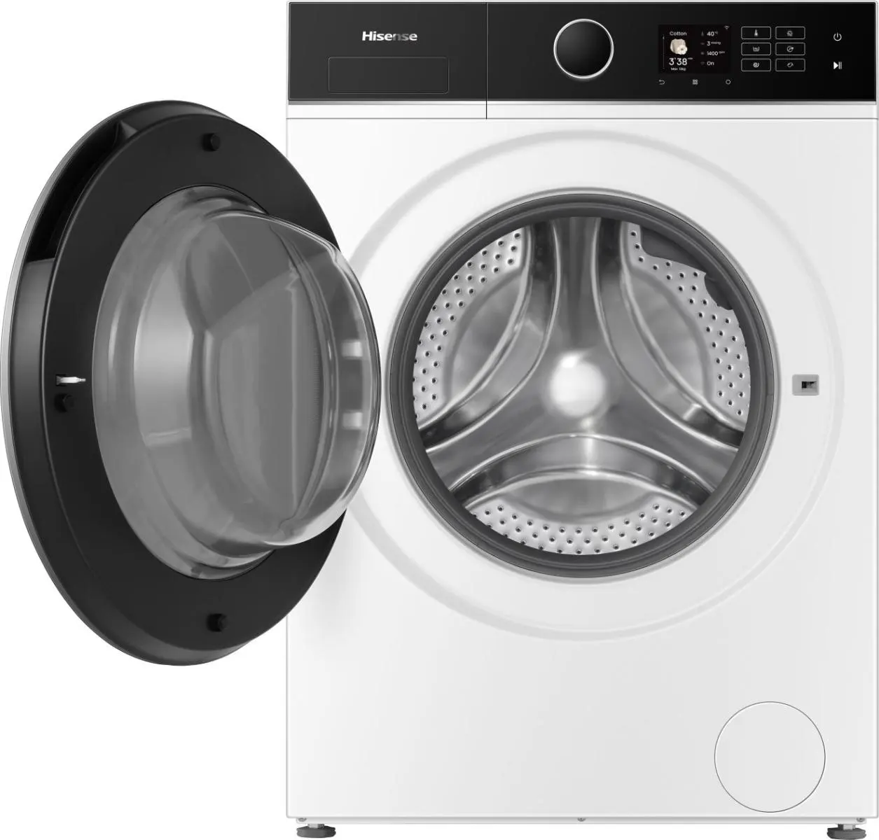 WD5I1245BWR Hisense Kombinovana mašina za pranje i sušenje veša, 12 kg, 1400 rpm