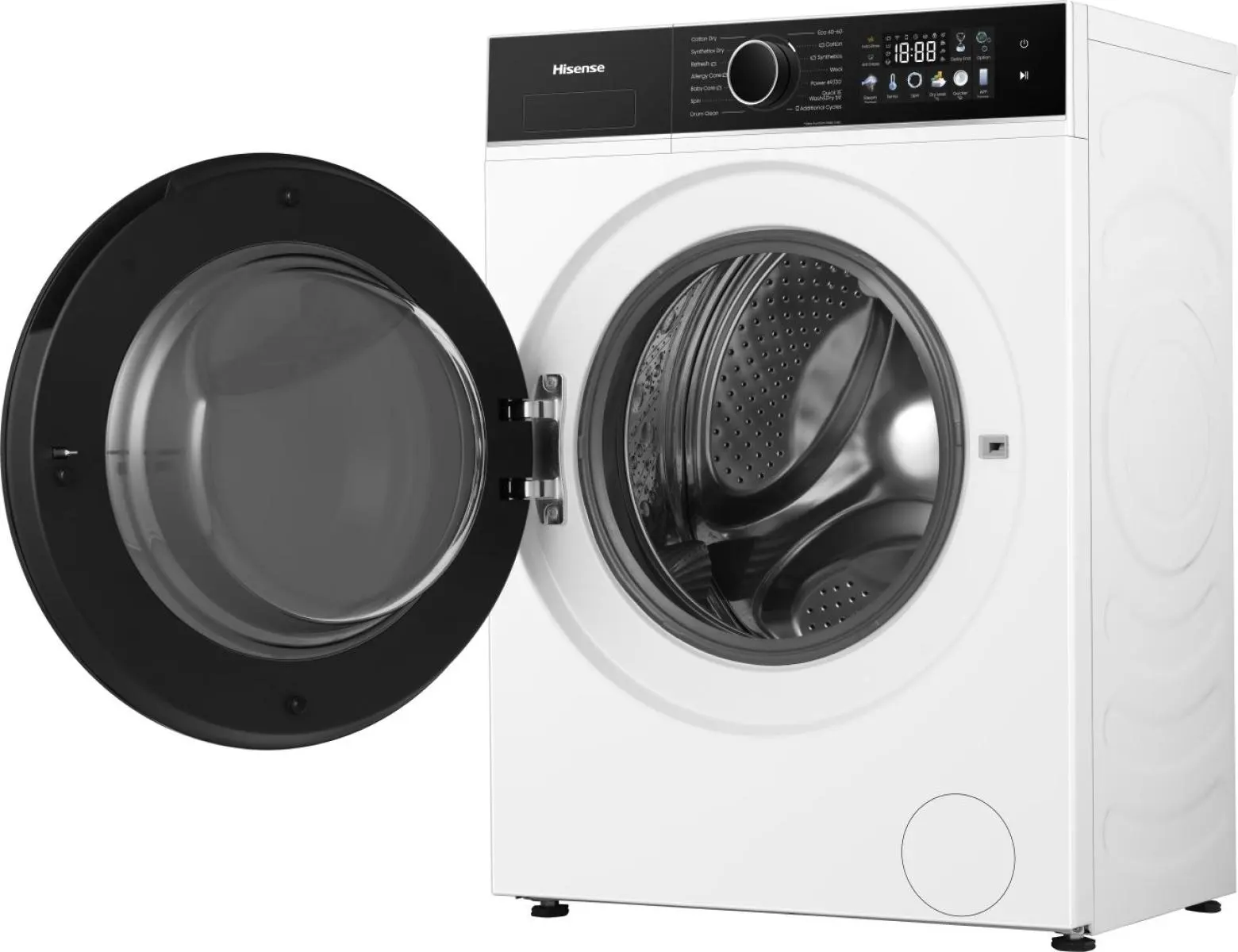 WD3I8043BWF2 Hisense Kombinovana mašina za pranje i sušenje veša, 8 kg, 1400 rpm