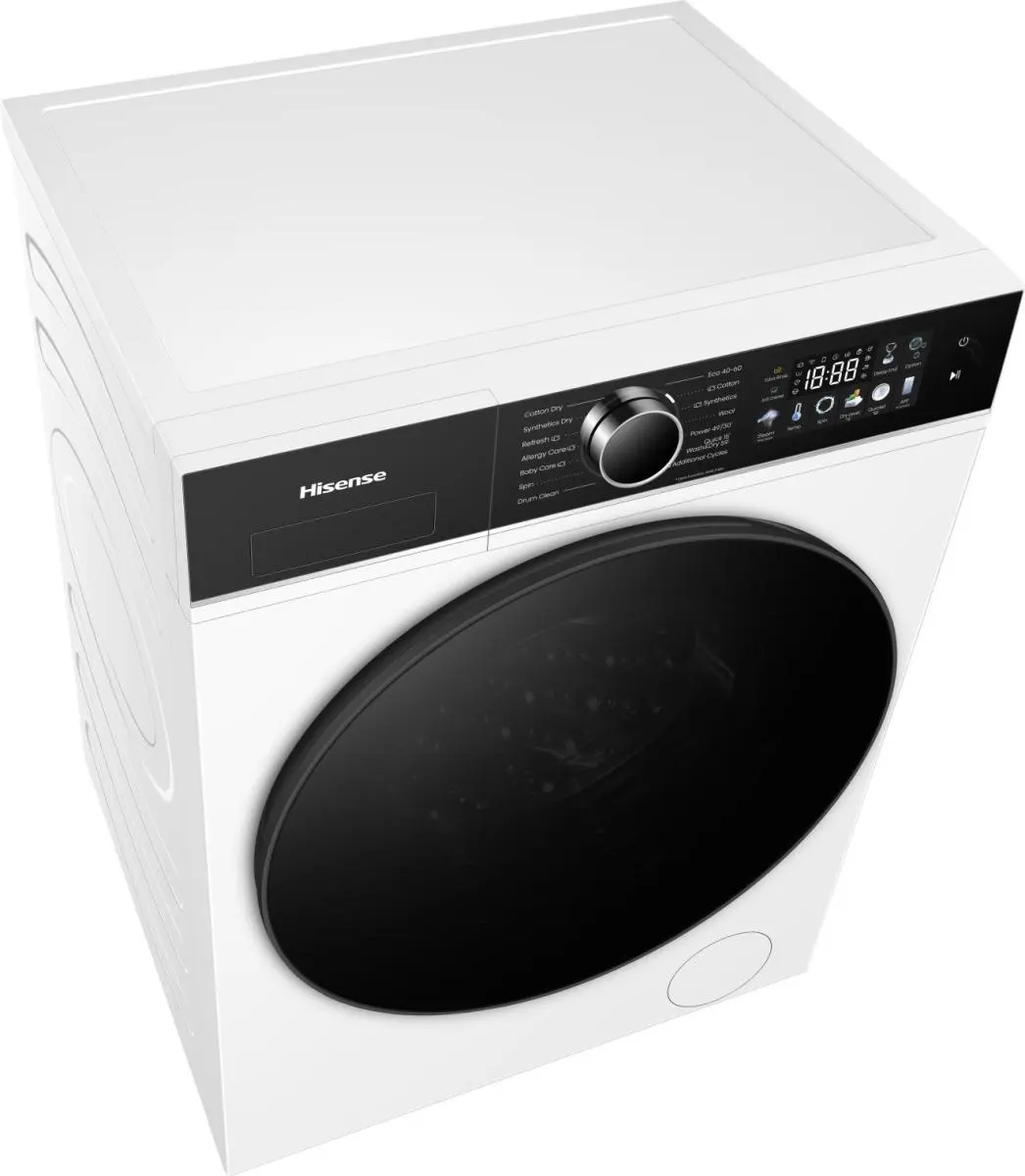 WD3I8043BWF2 Hisense Kombinovana mašina za pranje i sušenje veša, 8 kg, 1400 rpm