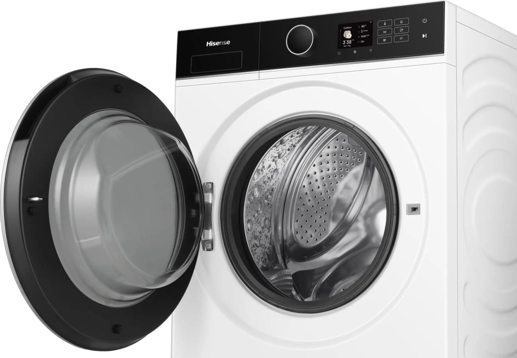 WD5I1245BWR Hisense Kombinovana mašina za pranje i sušenje veša, 12 kg, 1400 rpm