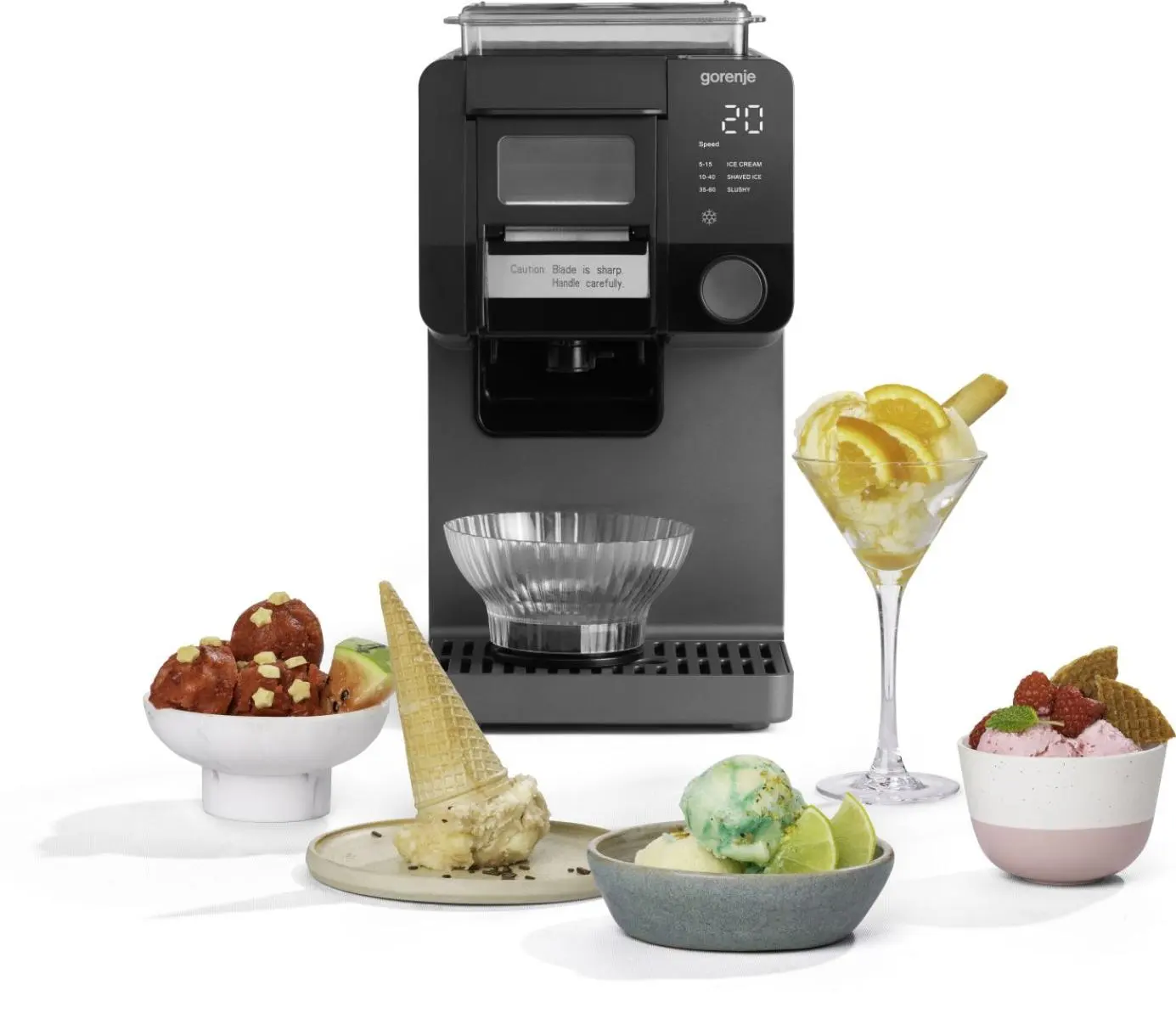 GIICM Gorenje aparat za sladoled, 3 u 1, 35 kg dnevno