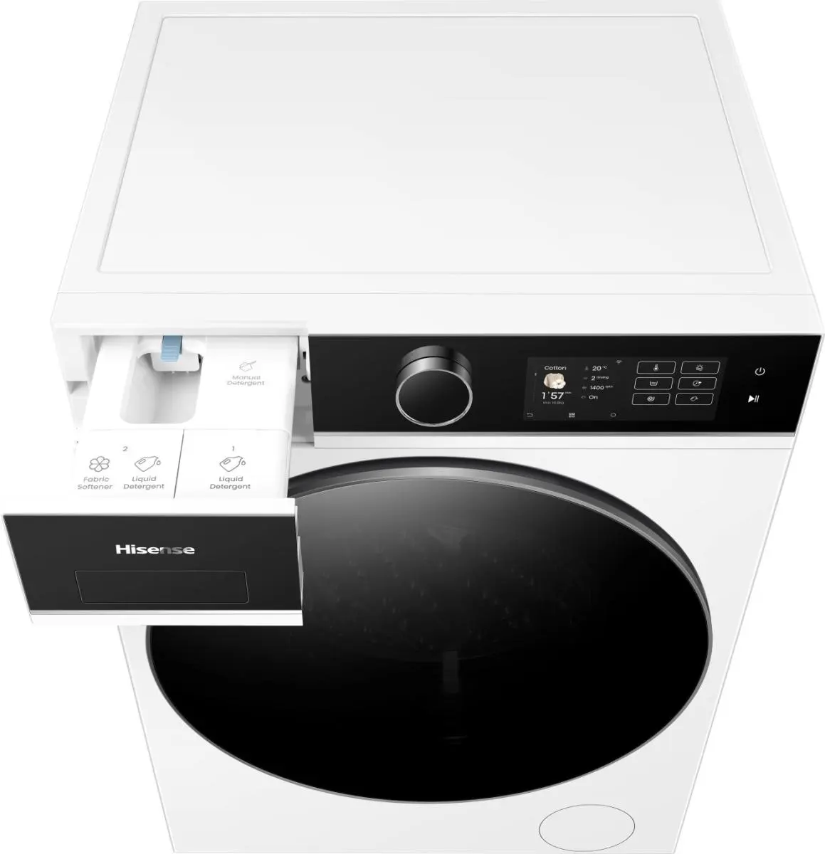 WD5I1045BWQ Hisense Kombinovana mašina za pranje i sušenje veša, 10.5 kg