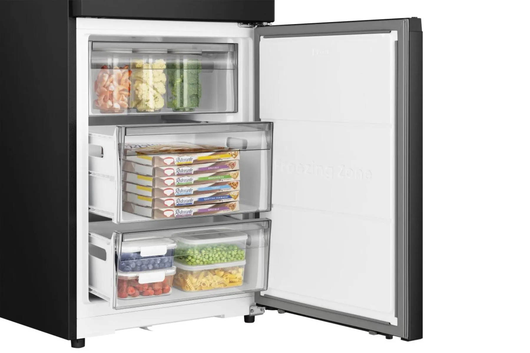 RB3K330SEFE Hisense Kombinovani frižider, 330 l, Crna - Slika 2