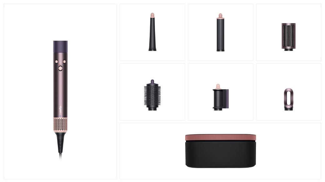 Dyson Airwrap i.d.™ multi-stajler i fen za kosu Ravno+Valovito (Jasper plum) - Slika 9