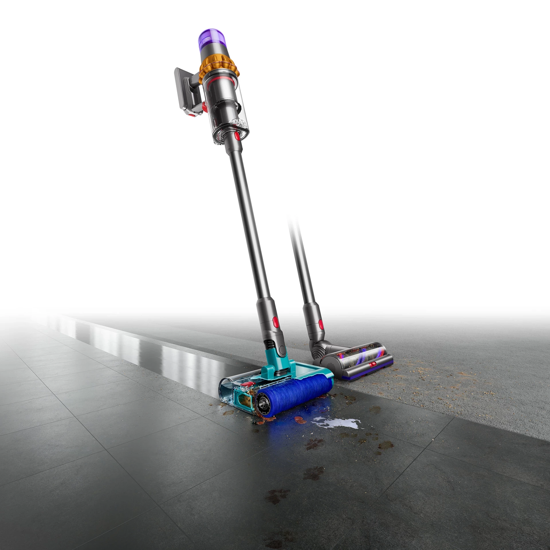 Dyson V15s Detect Submarine™ Bežični usisivač za mokro i suho (Yellow/Nickel) - Slika 2