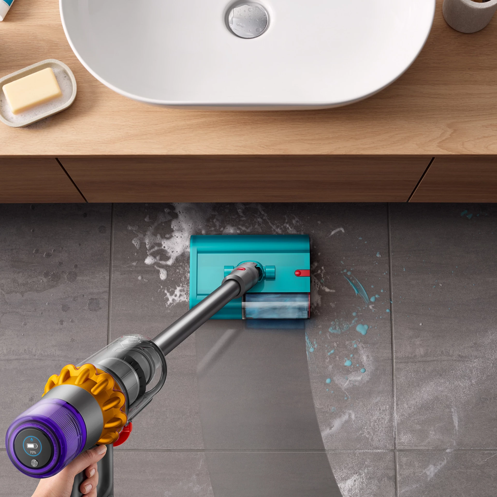Dyson V15s Detect Submarine™ Bežični usisivač za mokro i suho (Yellow/Nickel) - Slika 5