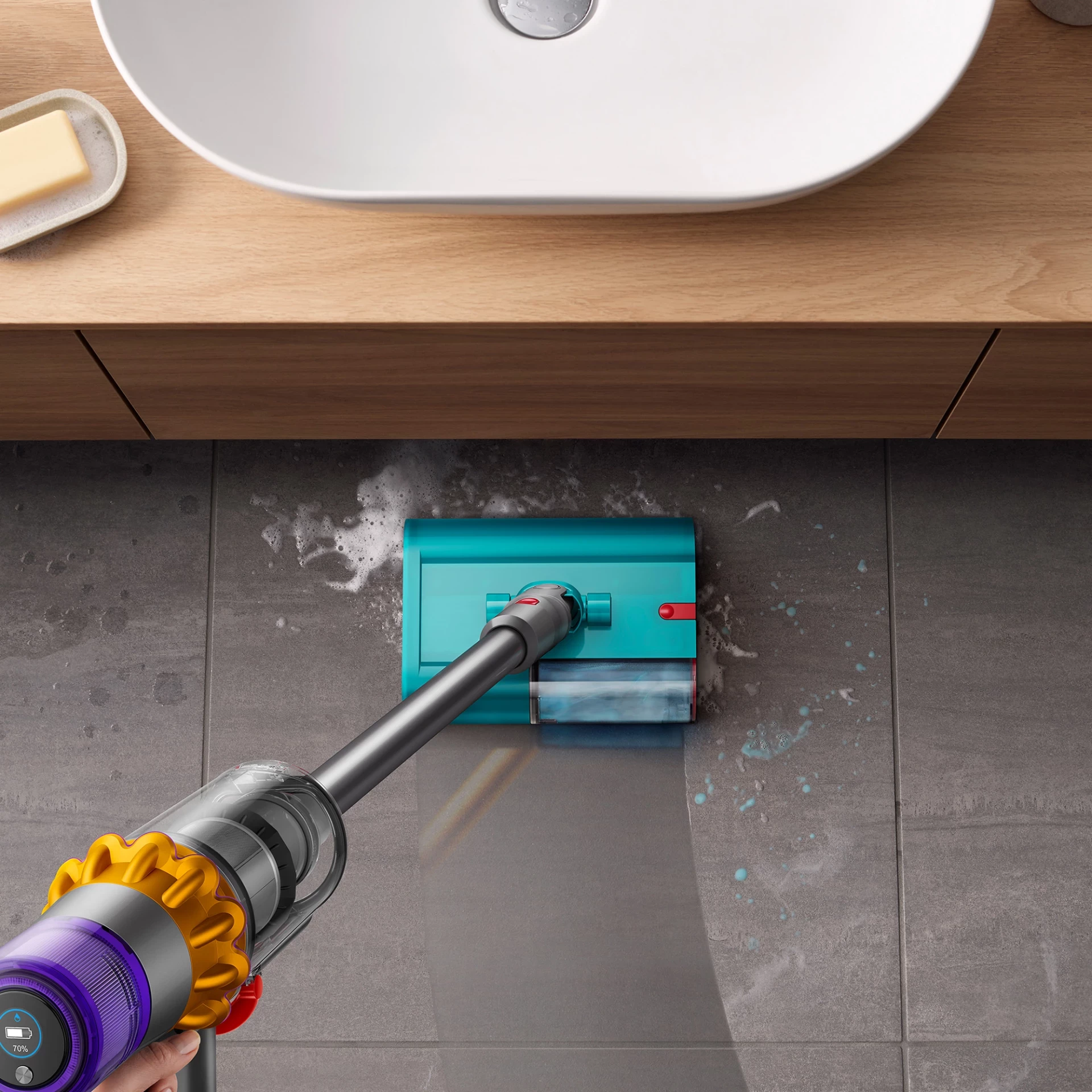 Dyson V15s Detect Submarine™ Bežični usisivač za mokro i suho (Yellow/Nickel) - Slika 7