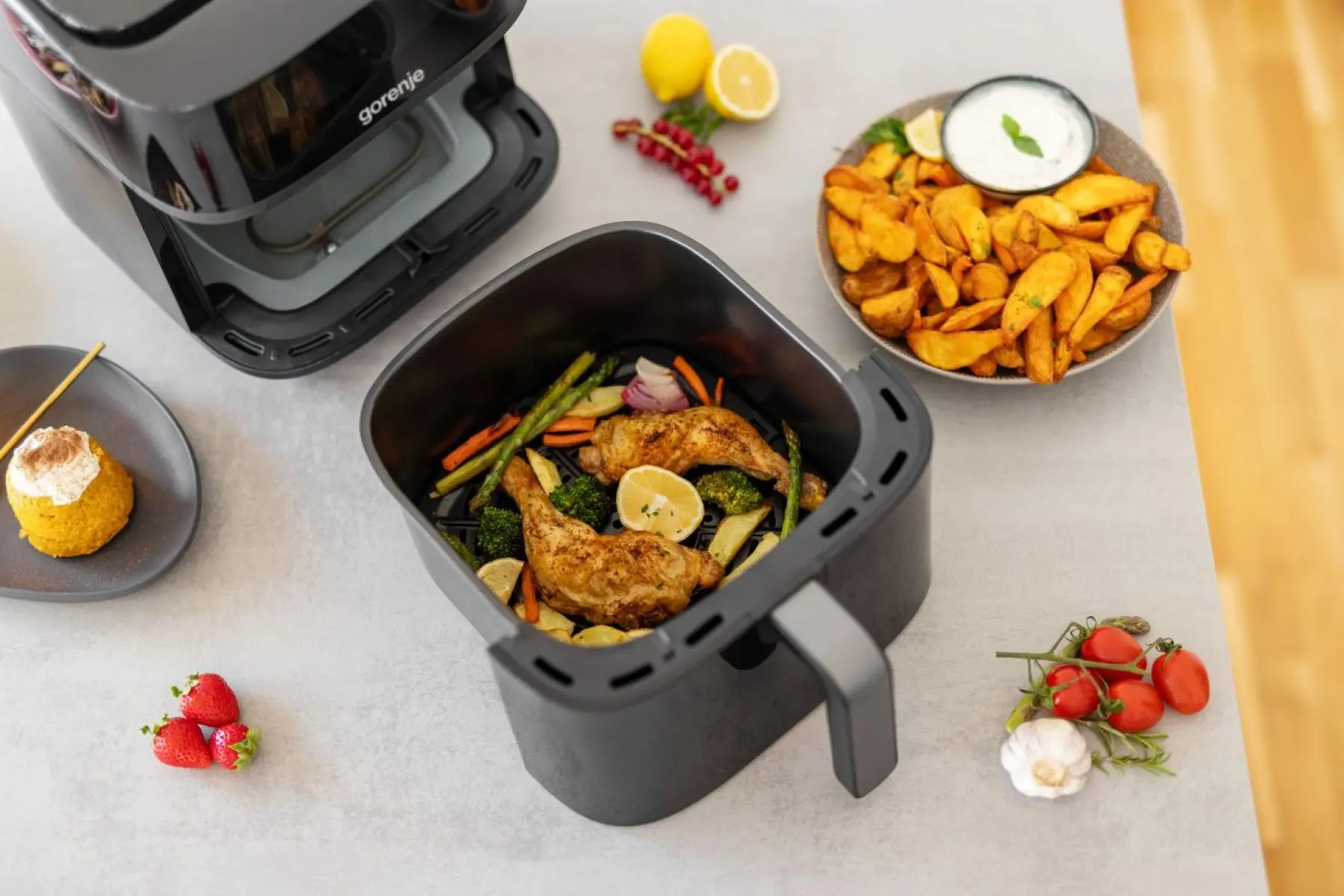 AF1800ST Gorenje AirFryer friteza na vrući zrak 6.7l - Slika 5