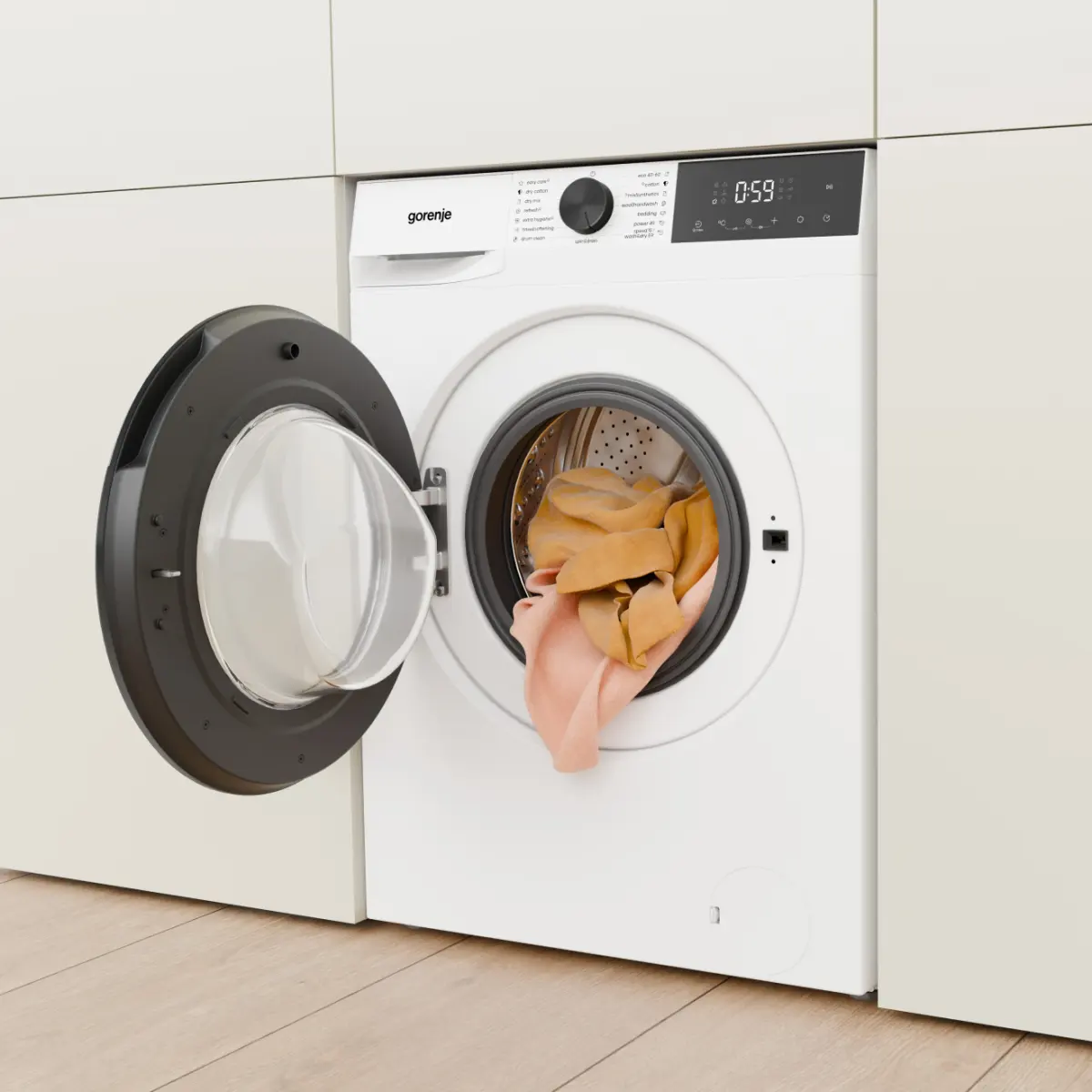 WDG2P854A3D2 G200 Gorenje kombinovana veš mašina, 8/5 kg, 1400 rpm - Slika 5