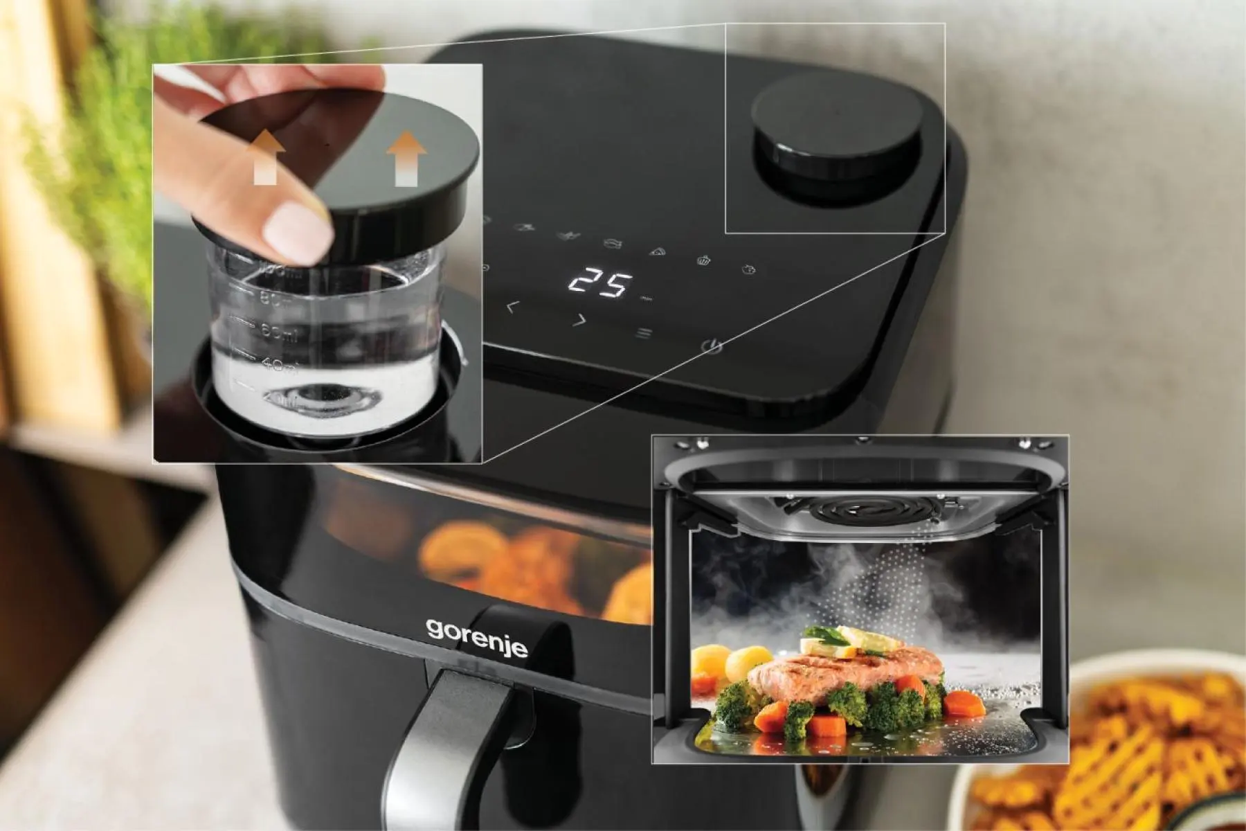 AF1800ST Gorenje AirFryer friteza na vrući zrak 6.7l - Slika 23